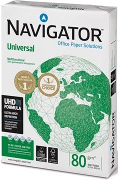 Een Navigator Universal printpapier ft A3, 80 g, pak van 500 vel koop je bij best4office