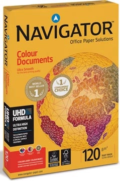 Een Navigator Colour Documents presentatiepapier ft A3, 120 g, pak van 500 vel koop je bij best4office