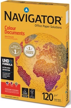 Een Navigator Colour Documents presentatiepapier ft A3, 120 g, pak van 500 vel koop je bij best4office