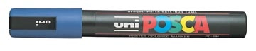 Een uni-ball Paint Marker op waterbasis Posca PC-5M donkerblauw koop je bij best4office