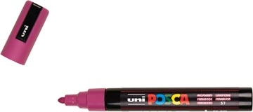 Een uni-ball Paint Marker op waterbasis Posca PC-5M framboos koop je bij best4office