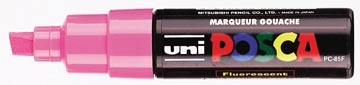 Een uni-ball Paint Marker op waterbasis Posca PC-8K fluo roze koop je bij best4office