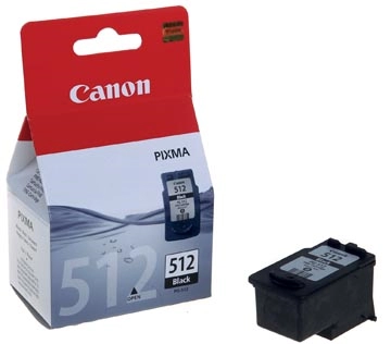 Een Canon inktcartridge PG512, 401 pagina's, OEM 2969B001, zwart koop je bij Muys Kantoor & Kado