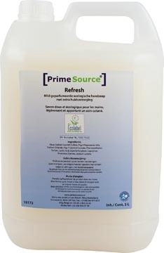 Een Primesource handzeep Refresh Eco, fles van 5 l koop je bij Muys Kantoor & Kado