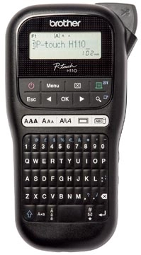 Een Brother beletteringsysteem PT-H110, qwerty koop je bij best4office