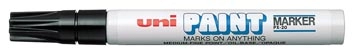 Een Uni Paint Marker PX-20 zwart koop je bij Muys Kantoor & Kado