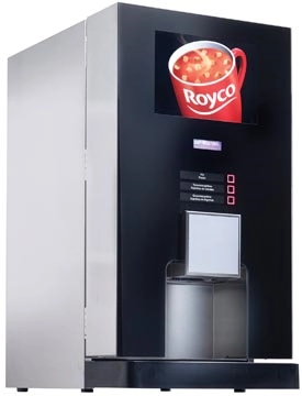 Een Soepautomaat Royco Q_Line - bruikleenformule koop je bij Muys Kantoor & Kado