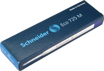 Een Schneider balpenvulling Eco 725 M blauw koop je bij Muys Kantoor & Kado