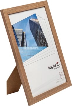 Een Hampton fotokader Sorbonne, in 2 cm MDF, eikeneffect, A4 koop je bij best4office