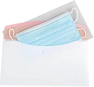 Een Tarifold set met antimicrobiële hoes + Color Dream Chequebook enveloptas voor mondmaskers, pak van 6 sets koop je bij Muys Kantoor & Kado