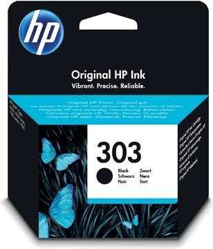 Een HP inktcartridge 303, 200 pagina's, OEM T6N02AE, zwart koop je bij best4office