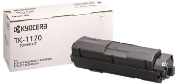 Een Kyocera toner TK-1170, 7.200 pagina's, OEM 1T02S50NL0, zwart koop je bij Muys Kantoor & Kado