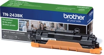 Een Brother toner, 1.000 pagina's, OEM TN-243BK, zwart koop je bij best4office