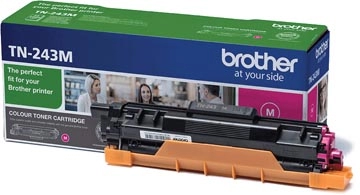 Een Brother toner, 1.000 pagina's, OEM TN243M, magenta koop je bij best4office