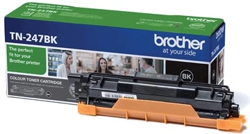 Een Brother toner, 3.000 pagina's, OEM TN-247BK, zwart koop je bij Muys Kantoor & Kado