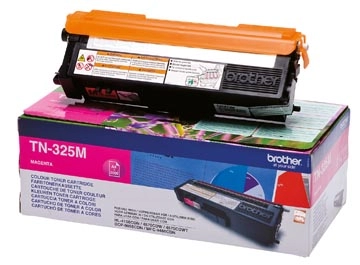 Een Brother toner, 3.500 pagina's, OEM TN325M, magenta koop je bij best4office