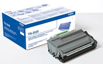 Een Brother toner, 20.000 pagina's, OEM TN-3520, zwart koop je bij best4office