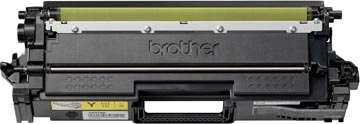 Een Brother toner, 9.000 pagina's, OEM TN-821XLY, geel koop je bij best4office