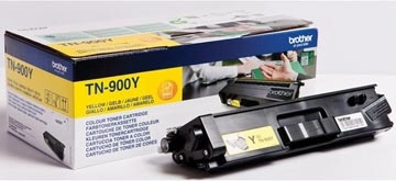 Een Brother toner, 6.000 pagina's, OEM TN-900Y, geel koop je bij Muys Kantoor & Kado