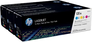 Een HP toner 131A, 1 800 pagina's, OEM U0SL1AM, 3 kleuren koop je bij Muys Kantoor & Kado