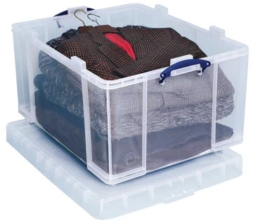 Een Really Useful Box opbergdoos 145 liter, transparant koop je bij best4office