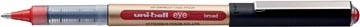 Een Uni-ball Eye Broad roller, schrijfbreedte 0,85 mm, rood koop je bij best4office