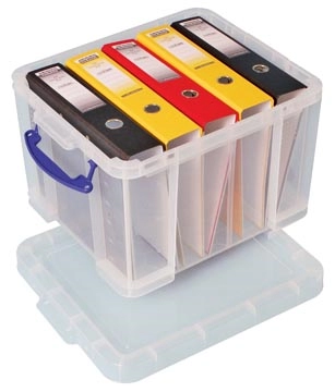 Een Really Useful Box opbergdoos35 liter, transparant koop je bij best4office