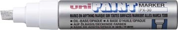 Een Uni Paint Marker PX-30 zilver koop je bij Muys Kantoor & Kado