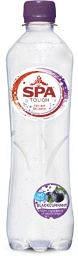 Een Spa Touch Sparkling Blackcurrant, fles van 50 cl, pak van 6 stuks koop je bij Muys Kantoor & Kado