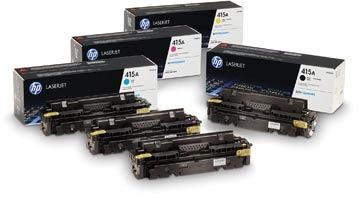 Een HP toner 415A, 2.400 pagina's, OEM W2030A, zwart koop je bij Muys Kantoor & Kado