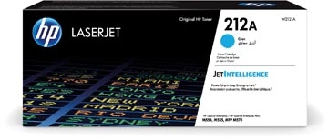 Een HP toner 212A, 4.500 pagina's, OEM W2121A, cyaan koop je bij best4office