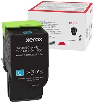 Een Xerox toner C310/C315, 2.000 pagina's, OEM 006R04357, cyaan koop je bij Muys Kantoor & Kado